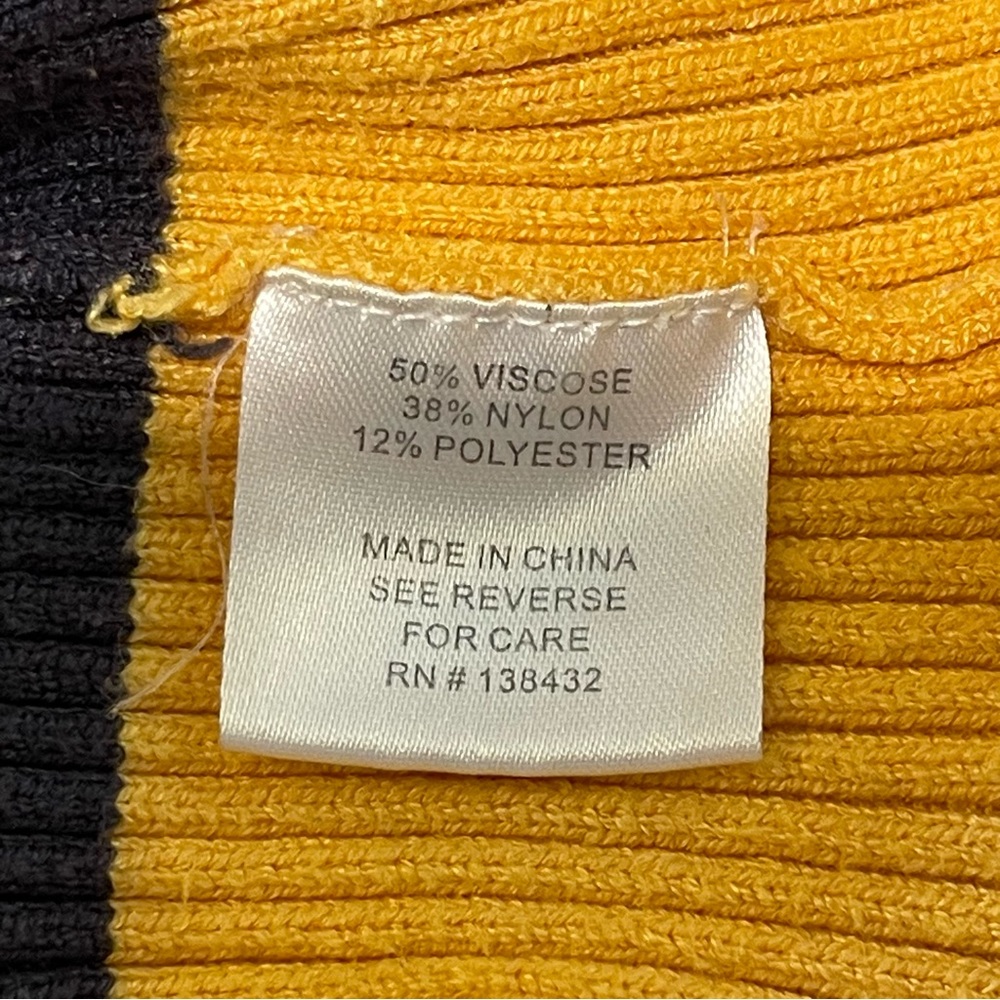 ModCloth Multi-Color Striped Ribbed Button Up Sweater - Picture 9 of 10
